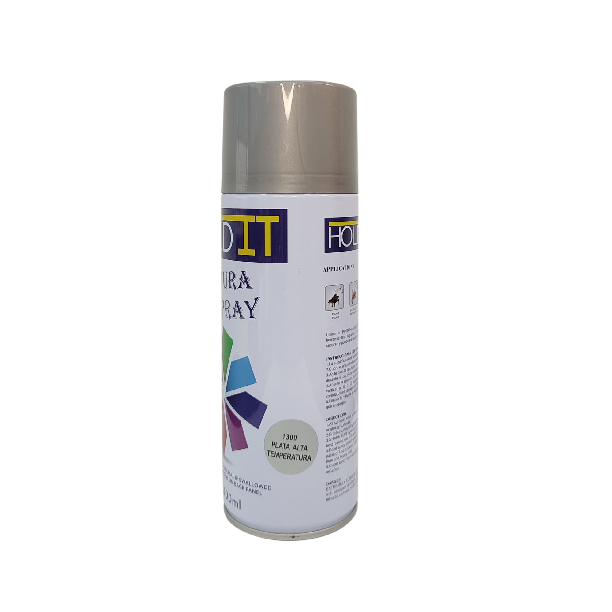 Pintura en Aerosol Alta Temperatura Hold It - MARKEMSTORE