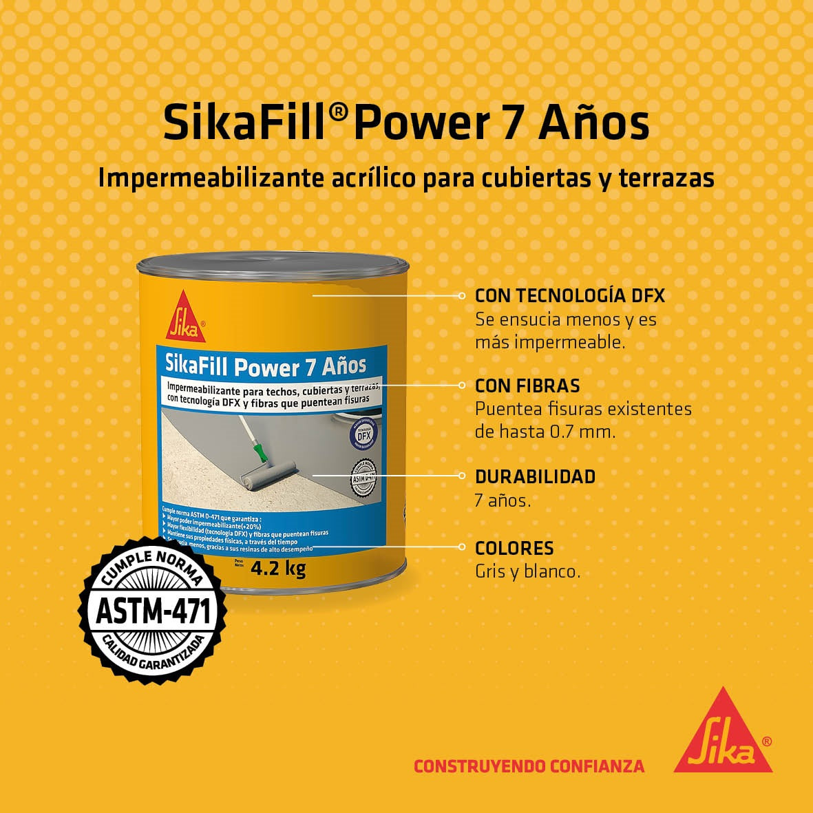 SIKAFILL 7 POWER GRIS 22 KG