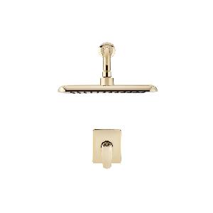 Ducha monocontrol Greta Dorada