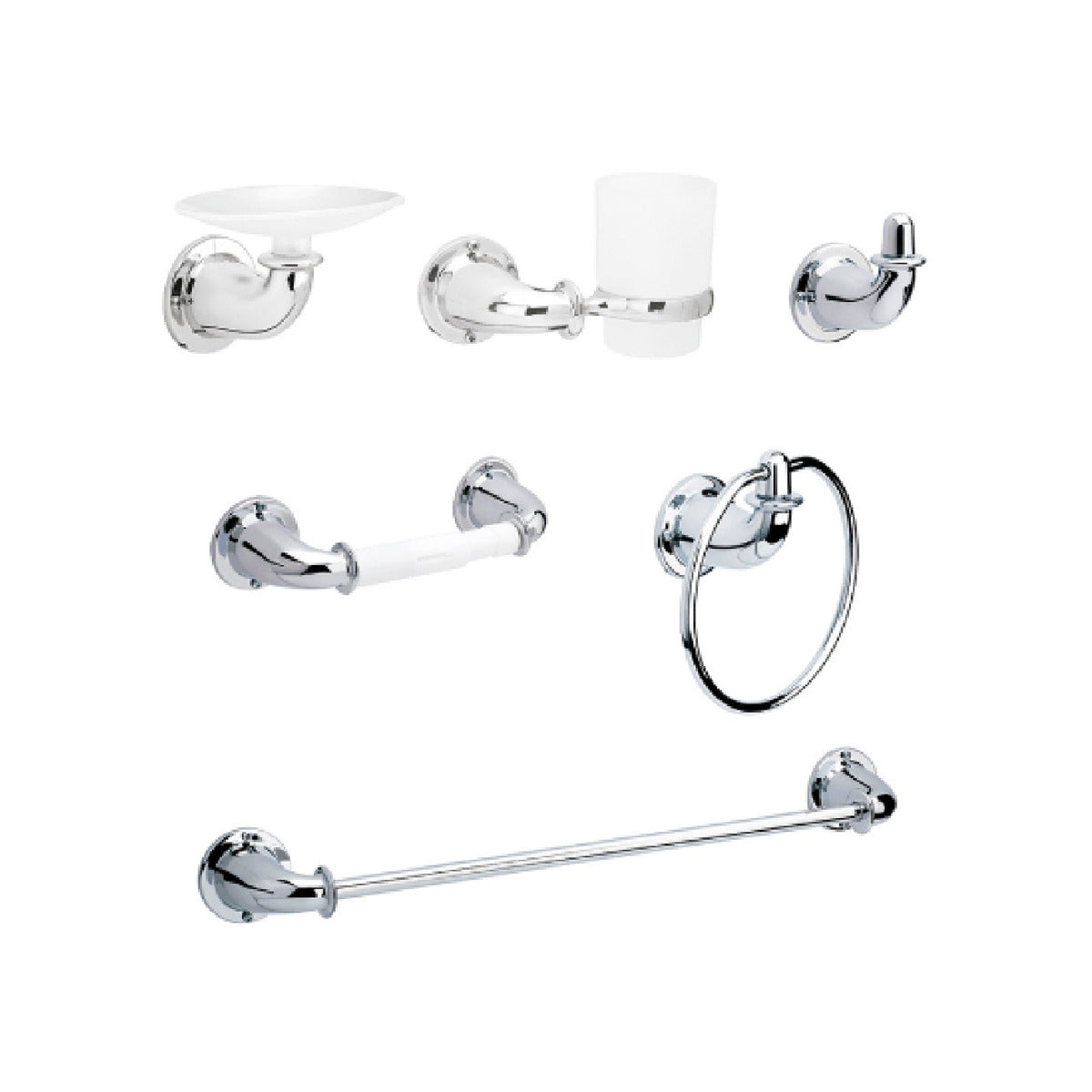 JUEGO ACCESORIOS VALENCIA 6 PZ