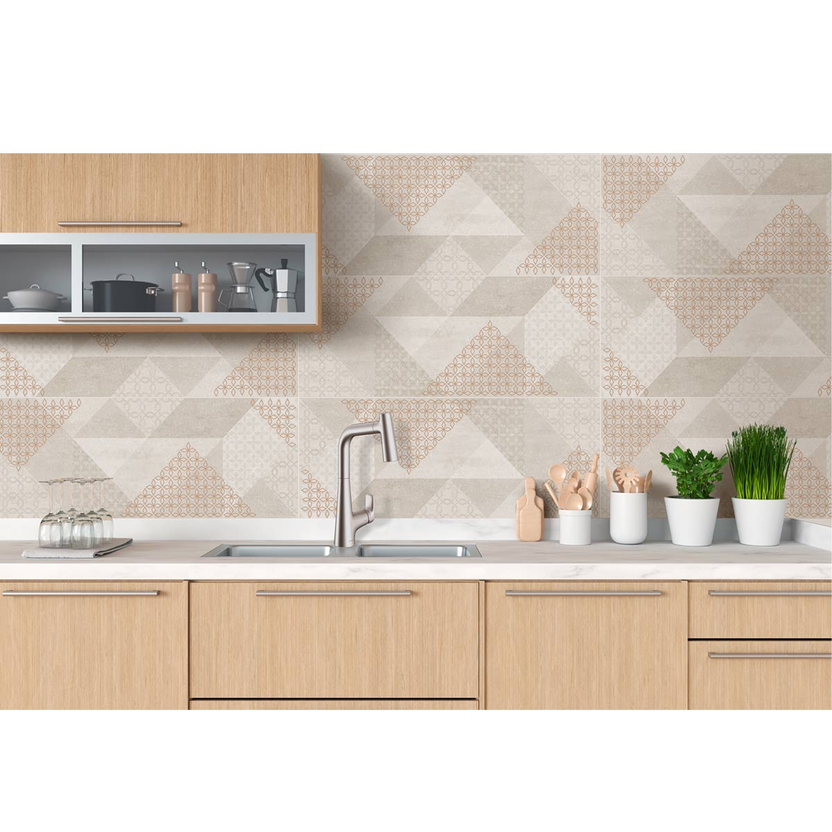BASE DECORADA MIRAGE BEIGE 30.1X75.3