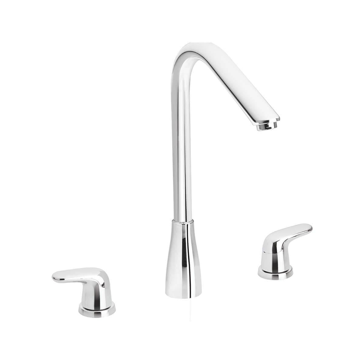 GRIFERIA LAVAPLATOS ALUVIA PALANCA 8"