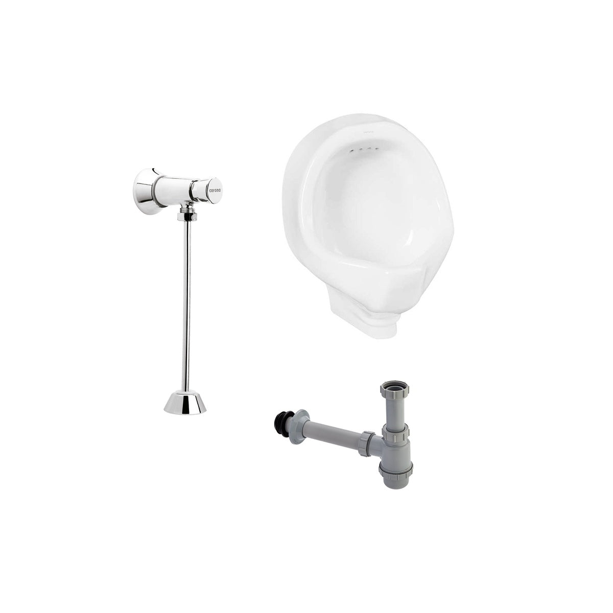 ORINAL MEDIANO CON GRIFERIA PUSH