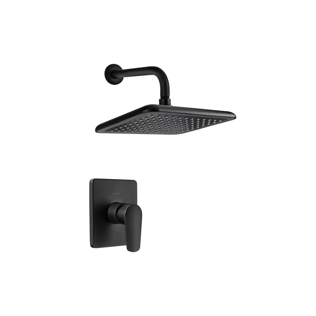 DUCHA MONOCONTROL GRETA NEGRO MATE