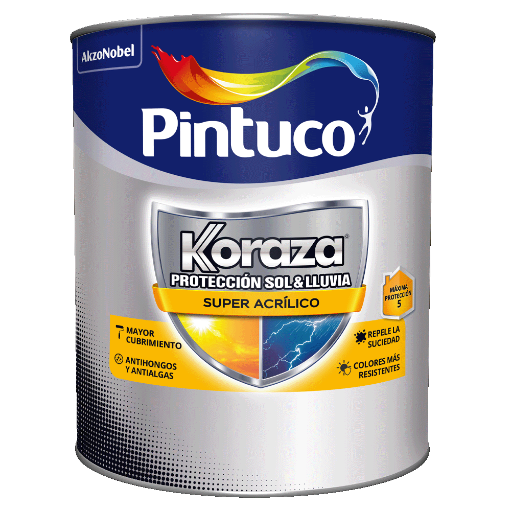 PINTURA KORAZA 5 BLANCA GALON