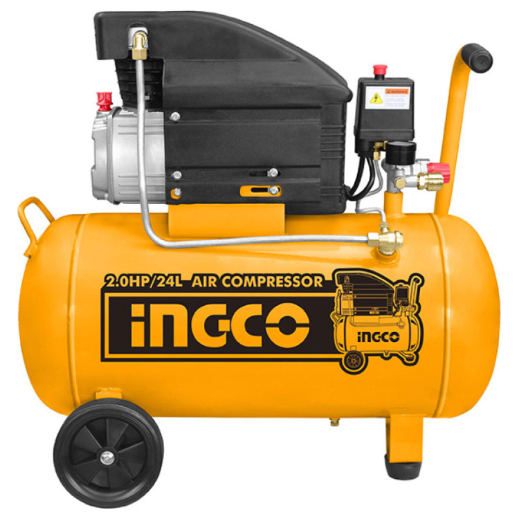 Compresor 60Hz 2Hp 3400Rpm 24L INGCO UAC120248 - MARKEMSTORE