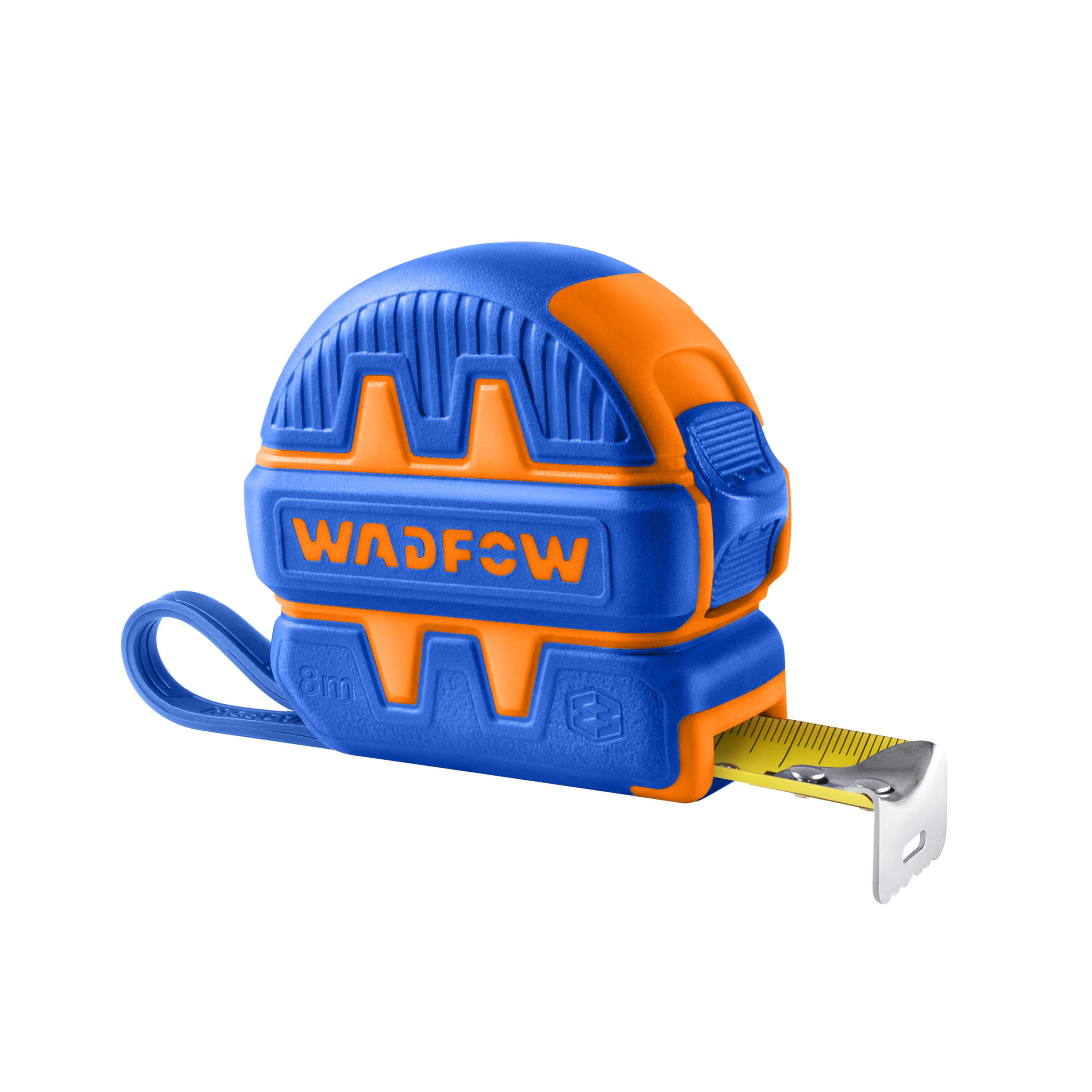 Flexómetro 8Mx25Mm 1 Botón Mts/Pulg WADFOW WMT1240 - MARKEMSTORE