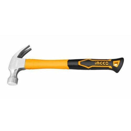 Martillo De Uña Ingco 8 Oz/220gr Mango Fibra De Vidrio - MARKEMSTORE