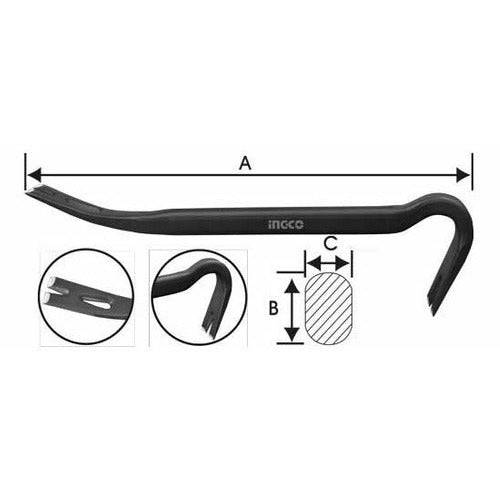 Patecbara 14 Pulgadas - 35 Cms Ingco Hwba01142 - MARKEMSTORE