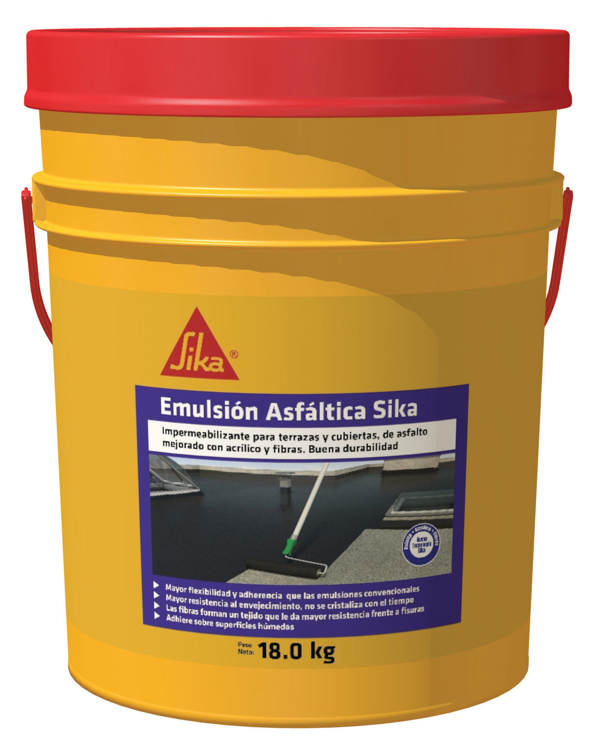 EMULSIÓN ASFALTICA SIKA 18 KG