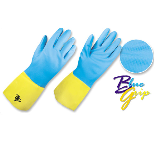 Guantes Neopreno Amarillo/Azul  T-Xl 11952009 - MARKEMSTORE