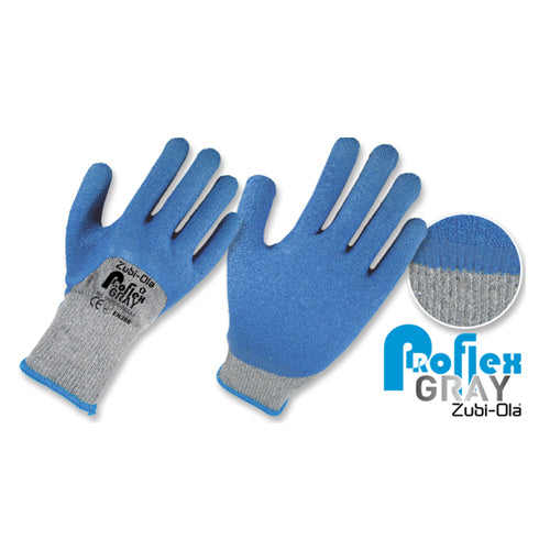 Guantes Hilaza Recubiertos En Latex Corrugado Proflex 19590015 - MARKEMSTORE