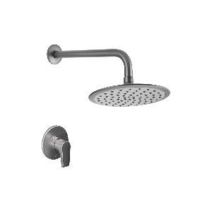 Ducha monocontrol Cascade Pro titanio