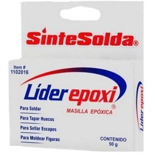 Masilla Lider Epoxi Sintesolda X 50 G  1102016 - MARKEMSTORE