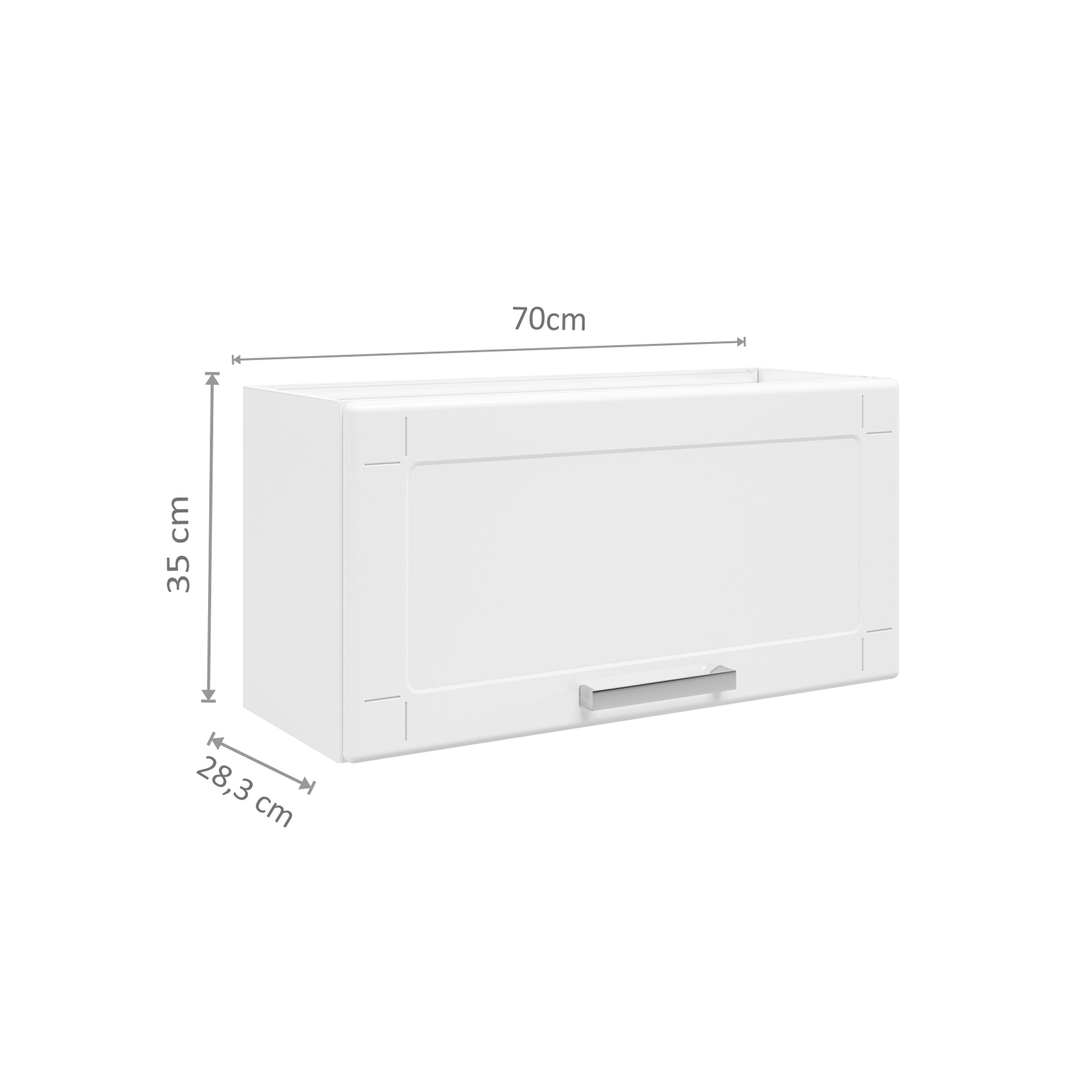 Mueble de campana 70 x 35 cm 1 puerta multipla