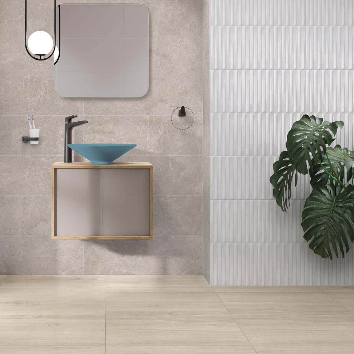 PISO PARED INDIANA ARD MARFIL 30X60 CAJA 1.80 MTS