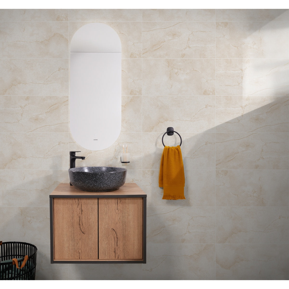 PARED BARLOVENTO BEIGE 30X60 CAJA 1.62 MTS