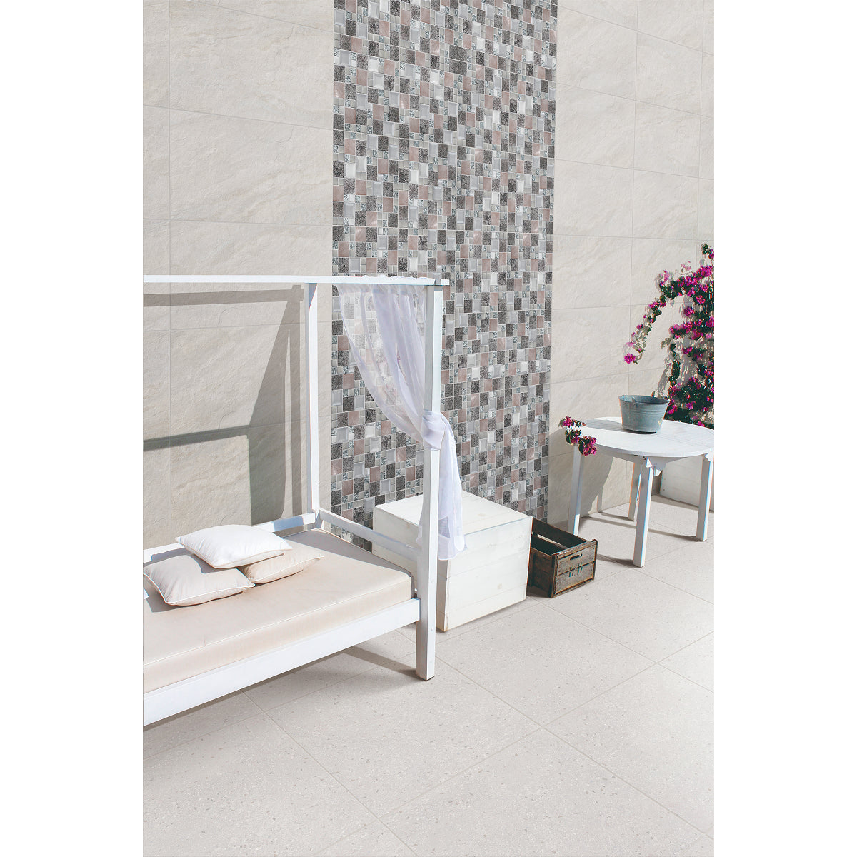 Piso Pared Estructurada Petra Marfil Caras Diferenciadas 30X60 CAJA 1.80MT