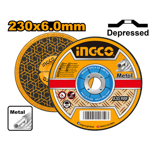 Disco De Pulir 9X1/4X7/8 Ingco MGD602301 - MARKEMSTORE