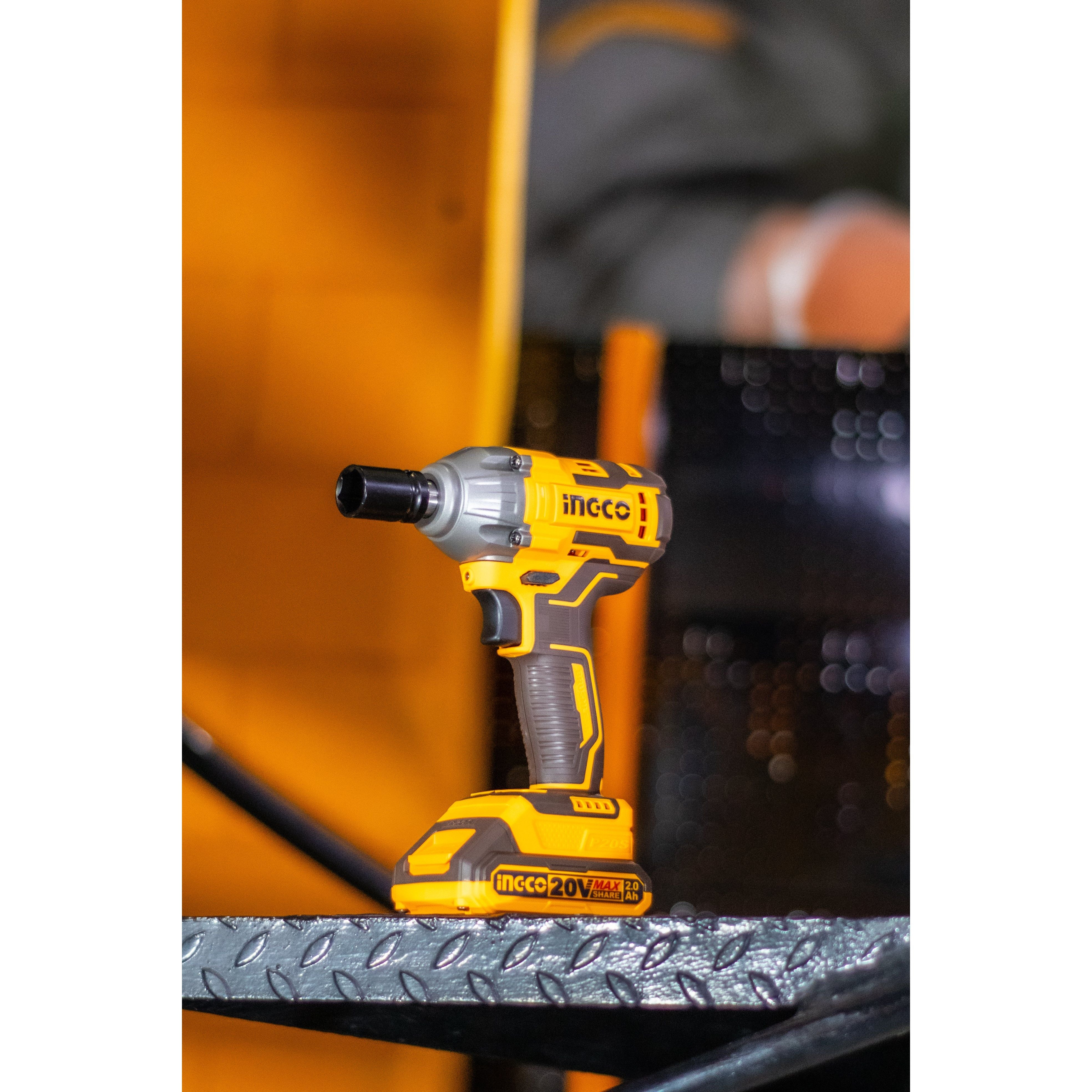 Llave De Impacto 20V M1/2 Brushless INGCO UCIWLI2050 - MARKEMSTORE