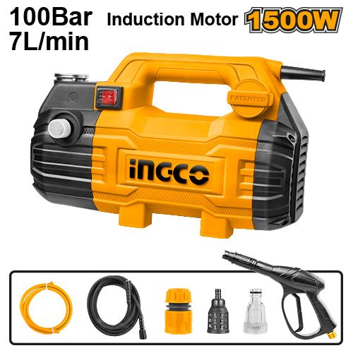 Hidrolavadora Alta Presión 11Ov 60Hz 1500W 1450Psi 6L/Min Ingco UHPWR15028 - MARKEMSTORE