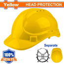 Casco Seguridad Amarillo Suspensión 6 Puntos Wadfow Wsh1302