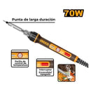 Cautín Eléctrico INGCO 70W 500°C USI01606 | Soldador
