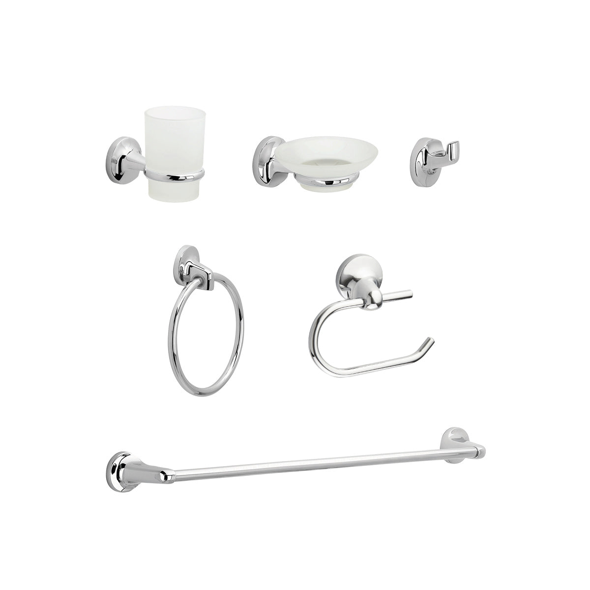 JUEGO ACCESORIOS PALERMO 6 PZ