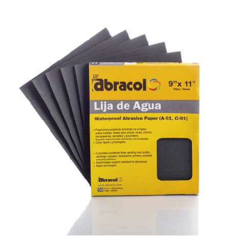 LIJA DE AGUA ABRACOL GRANO 60 AL 1200