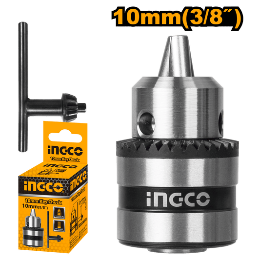 Mandril Taladro 3/8 - 24Unf 0,8-10Mm Ingco KC1001 - MARKEMSTORE