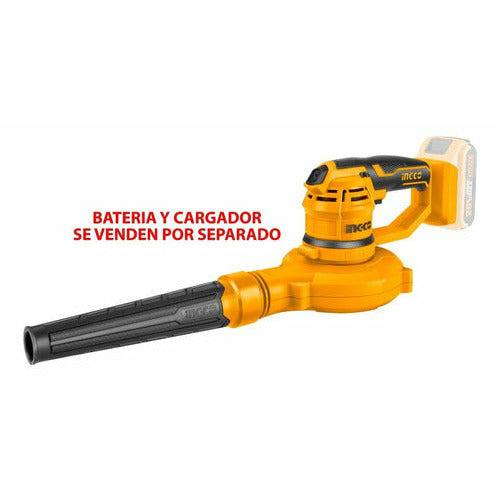 Soplador Blower Inalambrico 20v Ingco CABLI2001 - MARKEMSTORE