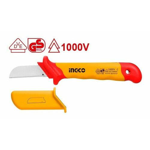 Navaja Cortacable Aislada 1000v 50x180mm Ingco Hick18 - MARKEMSTORE