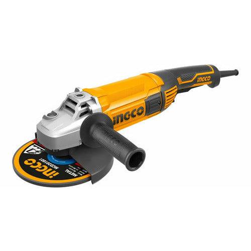 Pulidora Amoladora Angular 9"  2200w 6600rpm Ingco Uag2200 - MARKEMSTORE