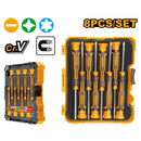 Set Destornillador 8Pcs INGCO HKSD0818