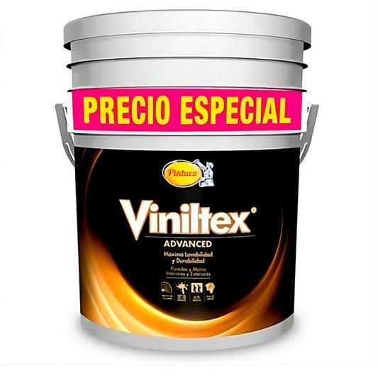 Viniltex Blanco 5 Galones GRATIS Bandeja + Rodillo Aplica Solo en PAGINA WEB