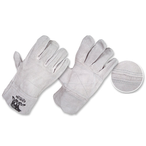 Guantes Carnaza Puño Corto Refuerzo En La Palma Osso 11910098 - MARKEMSTORE